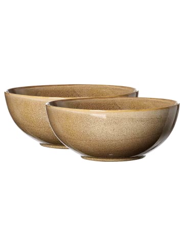 Ritzenhoff & Breker 2er Set Servierschalen Alicante ø 25 cm in Braun