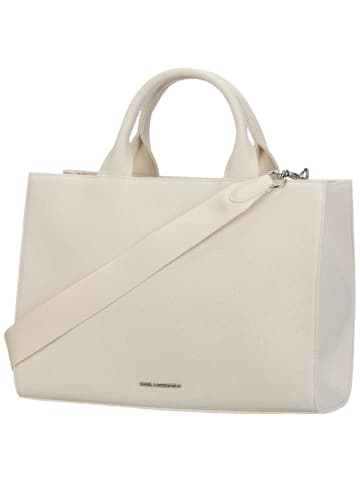 Karl Lagerfeld Handtasche Ikon Choupette MD Square Tote in Natural