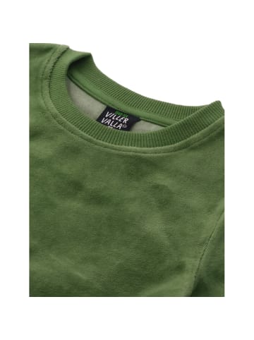 Villervalla Sweatshirt Velour in gruen