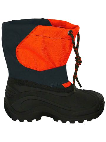 Kamik Winterstiefel in navy/orange-marine/orange