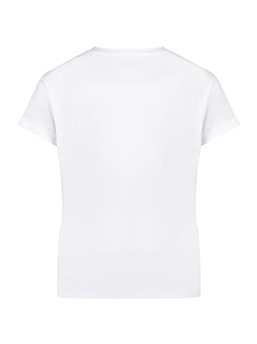 BETTY & CO Casual-Shirt mit Stickerei in Patch White/Silver