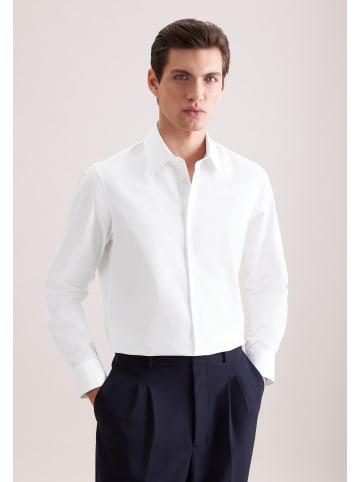 Seidensticker Business Hemd Straight in Weiß