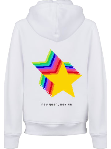 F4NT4STIC Hoodie SIlvester Party Happy People Only in weiß