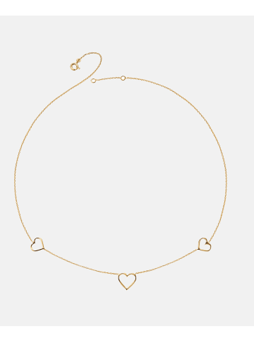 Diamant L'éternel Halskette aus 375 Gelbgold