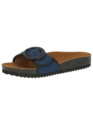Caprice Pantolette in JEANS/BLACK