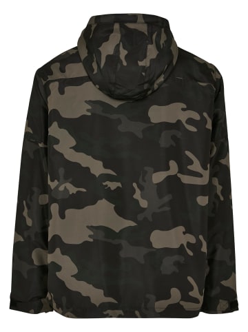 Brandit Brandit Herren Fleece Pull Over Windbreaker in darkcamo