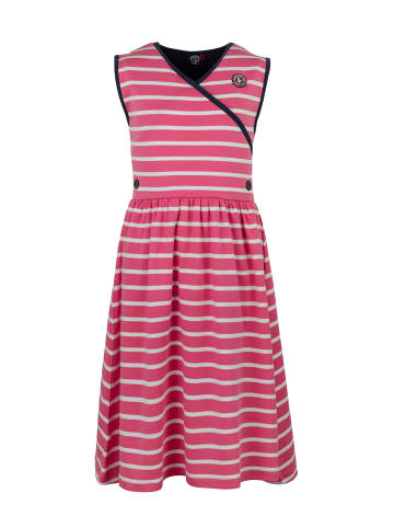 SCHIETWETTER Streifenkleid "Ida" in pink/weiß/mar