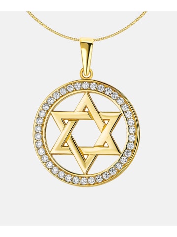 Diamant L'éternel Halskette aus 585 Gelbgold