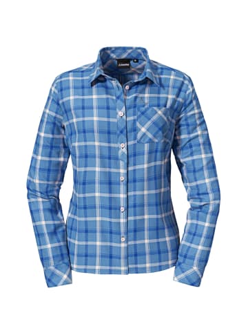 Schöffel Kurzarmhemd Almkogel in blau