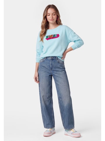 myMo Women Sweatshirt in Aqua