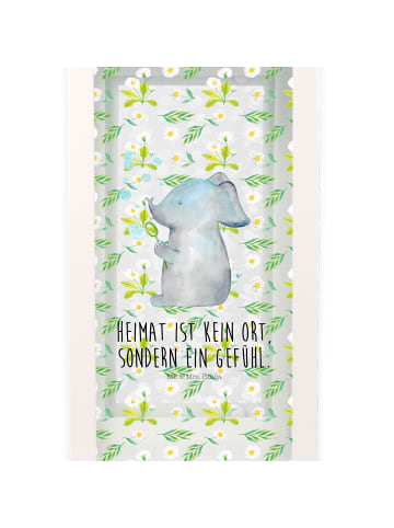 Mr. & Mrs. Panda Laterne Elefant Seifenblasen mit Spruch in Transparent