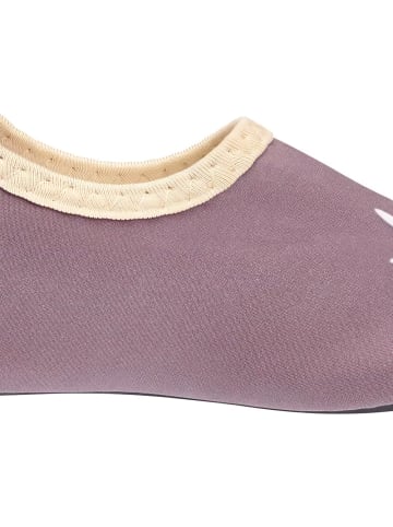 Playshoes Kinder Barfußschuh "Barfuß-Schuhe Blümchen" in Lila