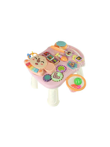 Wisam® Interaktiver Pusher, Walker Tisch 2in1 Pink Rosa
