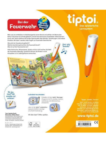 Ravensburger tiptoi® Wieso? Weshalb? Warum? Bei der Feuerwehr