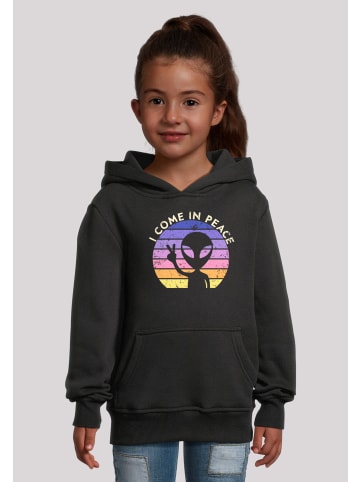 F4NT4STIC Hoodie Alien Peace Sunset in schwarz