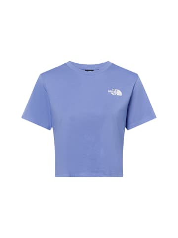 The North Face T-Shirt Simple Dome Cropped in flieder weiß - 0003
