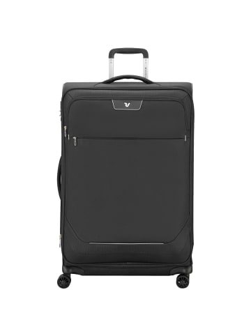 Roncato Joy - 4-Rollen-Trolley L 75 cm erw. in schwarz