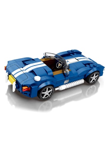 COFI 1453 Reobrix 812 Roadster 1:24 Klemmbaustein Auto 312 Teile ab 14 in Blau Weiß