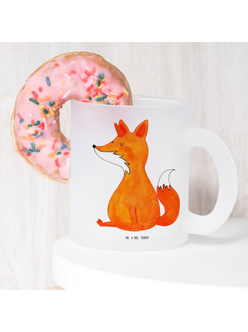 Mr. & Mrs. Panda Tee Tasse Einhorn Fuchs ohne Spruch in Transparent