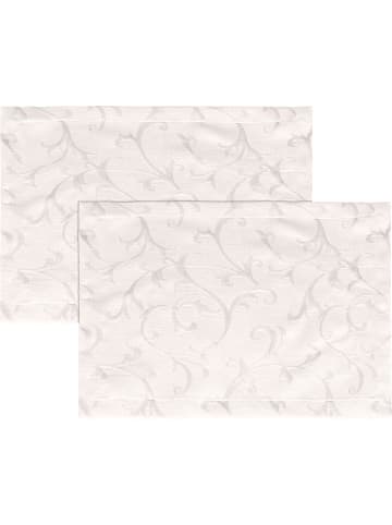 Erwin Müller Jacquard Tischset 2er-Pack Düsseldorf in creme