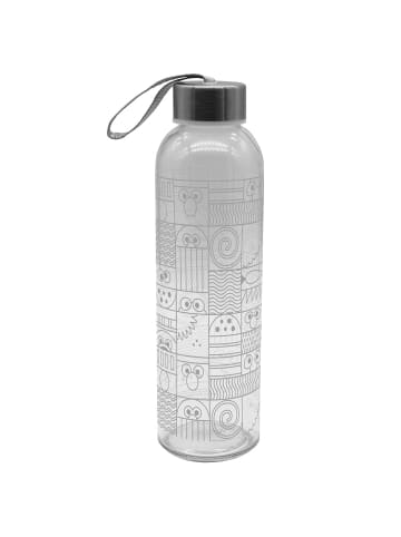 Geda Labels Trinkflasche Sesamstraße Jubiläum in Grau - 500ml