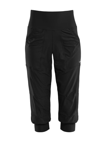 Winshape Functional Comfort ¾ Leisure Trousers LEI201C in schwarz