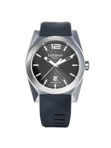 Locman Herrenuhr "Modell Stealth Quarz" in Schwarz