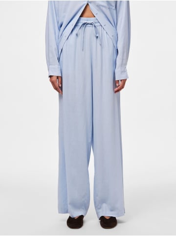 Pieces Hose mit weitem Bein in Cashmere Blue