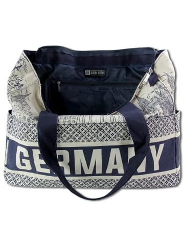 Robin Ruth Robin Ruth Schultertasche navy, beige ca. 36cm