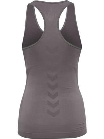 Hummel Top "Tif Seamless Top" in Grau