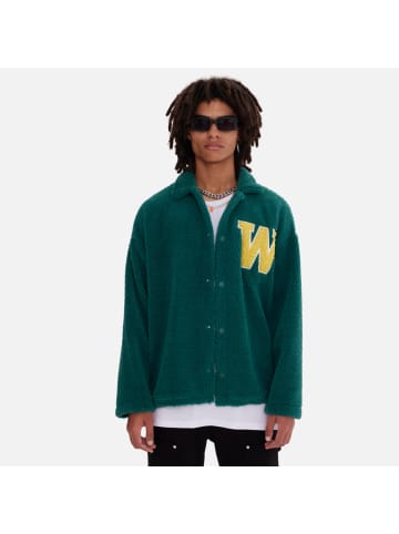 Megaman Fleecejacke Teddy W in Grün