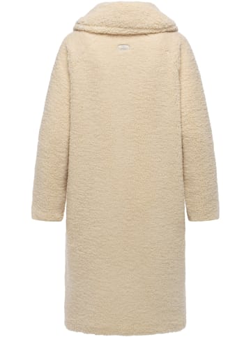 ragwear Fellimitatmantel Tedyco YOUMODO in Ecru