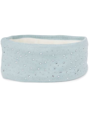 styleBREAKER Feinstrick Stirnband in Eisblau