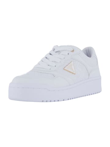 Guess Plateau Sneaker in Weiß