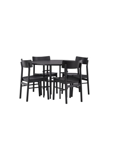 ebuy24 Schwarz 115 x 115 cm
