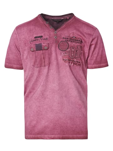 KOROSHI Kurzarm-t-shirt. in braun