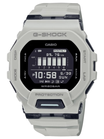 Casio G-Shock G-Squad Digitaluhr Bluetooth Hellbeige Schwarz / Anthrazit