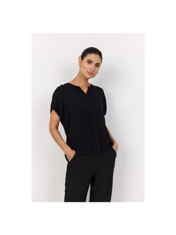 soyaconcept Halbarmbluse in Black
