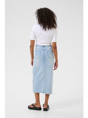 Kaffe Denimrock KAkarla Tight fit in Light Blue Washed Denim