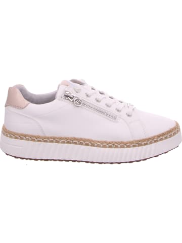 Tom Tailor Sneaker in white/marble