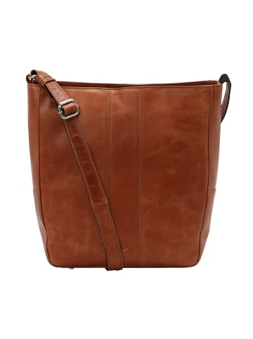 VLD VOi Leather Design City Cowboy Umhängetasche Leder 23.5 cm in cognac