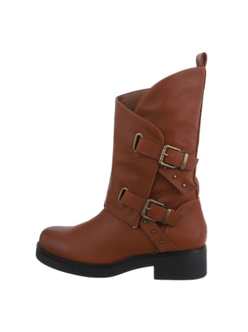 Ital-Design Stiefel in Camel