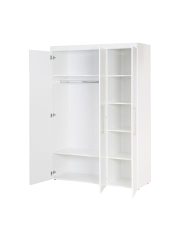 roba Kleiderschrank Kimi 3-türig mit Softclose, Kleiderstange & Metallgriffen