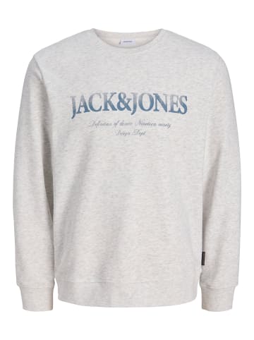 Jack & Jones Sweatshirt in White Melange