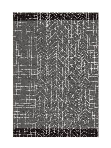 Teppich Boss Kurzflor Teppich Maximilian 4474 - Grau / Weiß