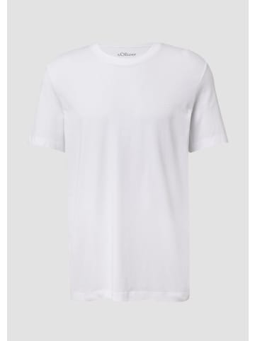 s.Oliver T-Shirt in 0100_weiß