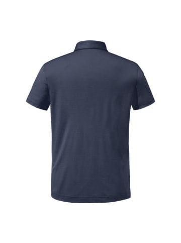 Schöffel Polo "CIRC Polo Shirt Tauron M" in navy blazer