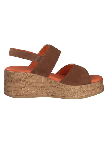 Tamaris Sandalette in CUOIO