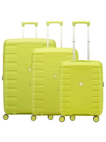 Roncato Skyline 2.0 - 4-Rollen-Trolley-Set 3tlg. (radiant red) in cyber lime