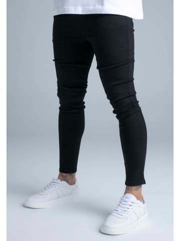 SikSilk Jeans Skinny - Skinny Fit - in Black